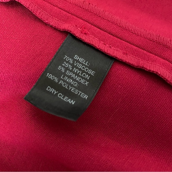 White House Black Market Trophy Military Red Jacket - Picture 12 of 14